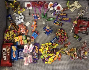 Assorted Halloween Candy from Colombia