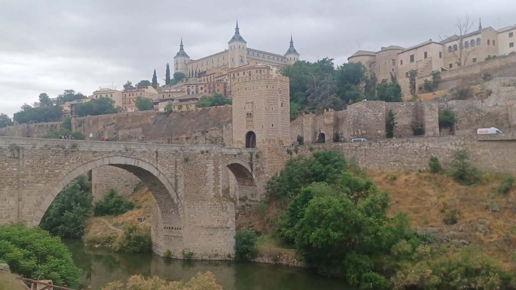 Bridge outside of the city of Toledo